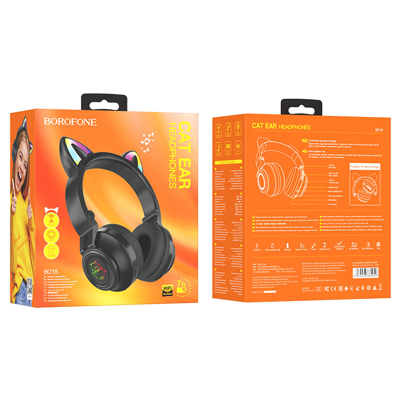 Casque Borofone BO18 Cat ear