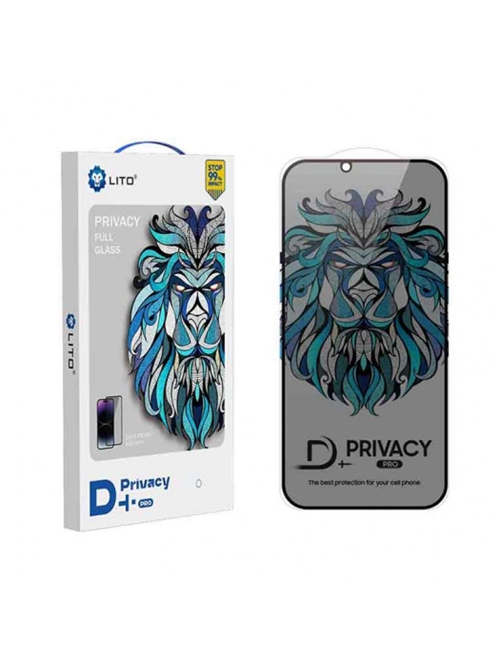 Temperd Glass For Iphone (Privacy) LITO