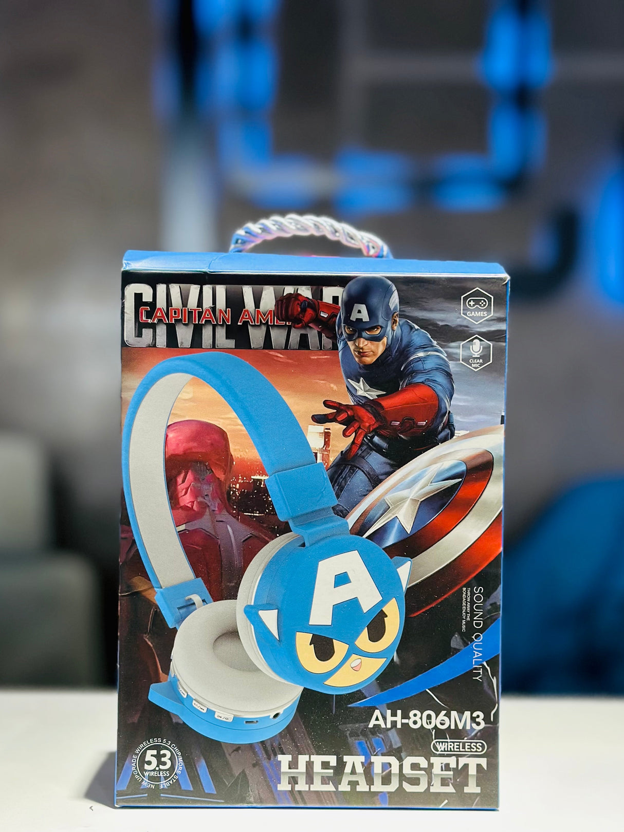 CASQUE CAPTAIN-AMERICA